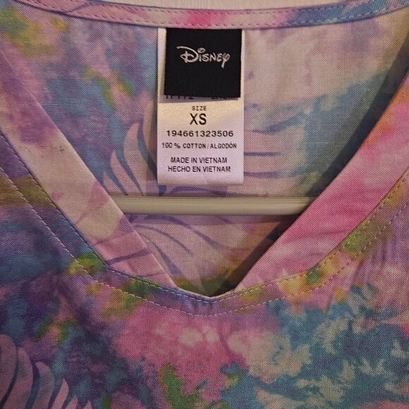Disney Stitch scrub top - Picture 3 of 3